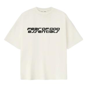 Футболка Fear of God Essentials Ponte 90s, цвет «слоновая кость»