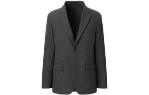 Деловой костюм мужской темно-коричневый Uniqlo, коричневый