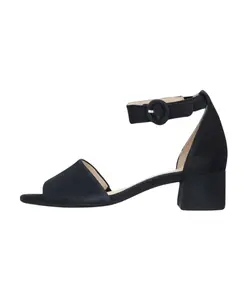 Комфортные босоножки из темной замши Gabor, синий