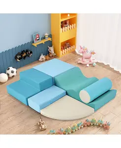 Мягкий игровой набор для ползания Streamdale для развития мелкой моторики у малышей Streamdale Furniture, blue