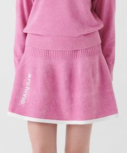 Вязаная расклешенная юбка для торгового центра Archivio, цвет Purple(079)