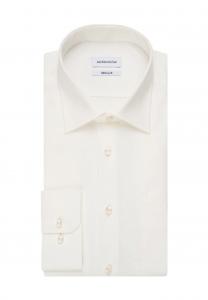 Мужская деловая рубашка обычного кроя Smart Essentials Seidensticker, цвет 21 Ecru