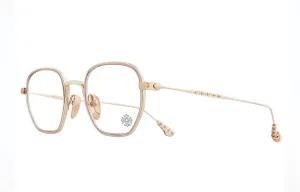 Chrome Hearts Очки для зрения Unisex Gold