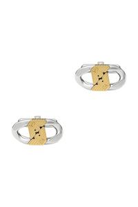 Запонки Emporio Armani, серебряный