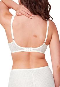 Прозрачный бюстгальтер Signature на косточках с двумя бретелями для женщин Triumph, цвет Ecru White