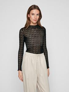 Лонгслив Vila, черный