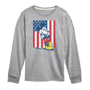 Футболка с длинными рукавами и рисунком Disney для мальчиков 8–20 лет с Микки Маусом Disney