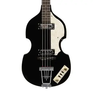 Электрогитара бас Hofner Ignition Club - Черное покрытие