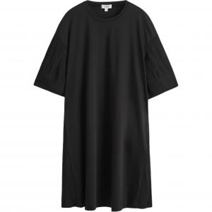 Женское платье с коротким рукавом COS, черный