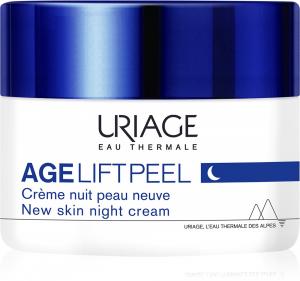 Ночной крем Age Lift New Skin против морщин с AHA-кислотами Uriage, 50 мл