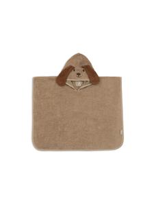 Халат Jollein Diego Dog/Charlie Cat, коричневый