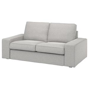 2-местный диван KIVIK IKEA, цвет tallmyra white/black