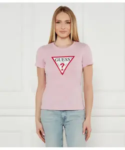 Футболка Regular fit Guess Jeans, розовый