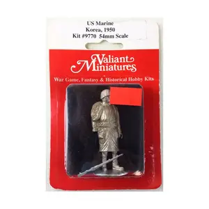 Морская пехота США — Корея, 1950 г., Historical Miniatures (54mm) (Valiant Miniatures)