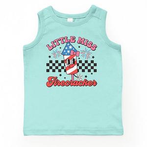 Little miss firecracker клетчатый молодежный топ The Juniper Shop