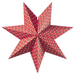 Абажур, розовый/зеленый, 48 см IKEA Stråla