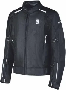 Мотоциклетная куртка OJ Stream 2. Перфорированная ткань. Сертифицированные защитные элементы. Съемная водонепроницаемая мембрана, black
