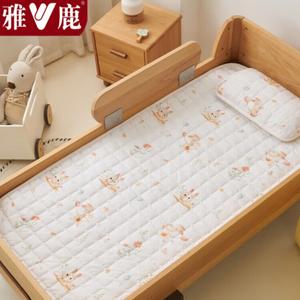 Yalu Наматрасник стеганый из хлопка, 60х150 см, мягкий, приятный к коже, можно стирать в машинке