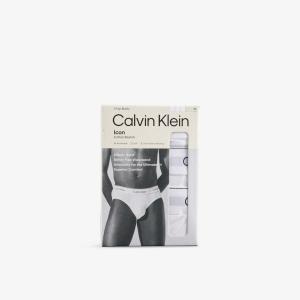 Трусы-бикини Calvin Klein Icon с логотипом, 3 пары