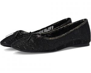 Туфли на плоской подошве Birdies The Songbird Ballet Flat, цвет Black Mesh Sparkle