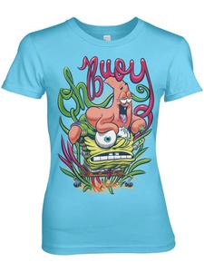 Рубашка синего цвета SpongeBob