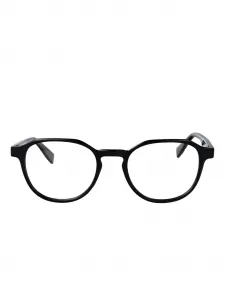 Очки с круглой оправой Lacoste, черный