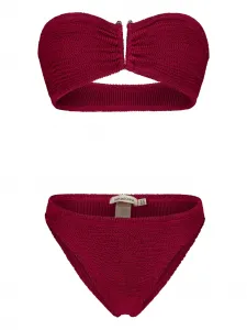Фактурное бикини Frida Paramidonna, красный