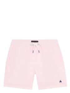 Плавки-шорты с узором зигзаг Brooks Brothers, розовый