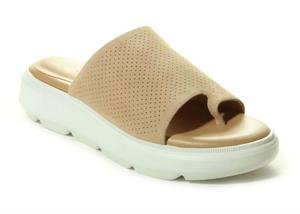 Women's Colver Suede Sandals In Nude VANELi, Nude