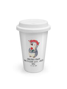 Mr. & Mrs. Panda Белая кофейная кружка с изображением знака зодиака Дева и соответствующей надписью