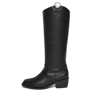 BASTO Черные женские высокие сапоги, цвет Black