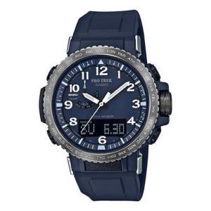 Часы CASIO G Shock Waterproof Sports Solar Powered Mens Blue Analog/Digital Combo, синий