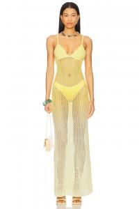 Длинное платье Honey от Significant Other, lemon crush