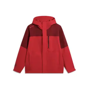 Куртка Li-Ning Outdoor CF Tracing Windbreaker Unisex Vermilion/Vintage Red