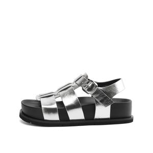 Сандалии с одним ремешком женские Rosa Bianca, Silver