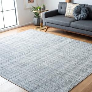 Ковер SAFAVIEH, 275 x 366 см, коллекции Mirage - Dark Grey, ручной работы современный из шерсти и вискозы, идеален для помещений с высокой проходимостью в гостиной, спальне (MIR470H)