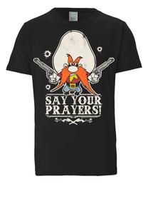 Классическая футболка LOGOSHIRT Shirt Say Your Prayers, черный