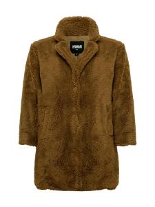 Межсезонное пальто Urban Classics Between-Seasons Coat Sherpa, коричневый