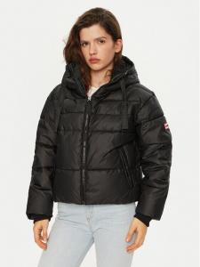 Пуховик стандартного кроя Hunter, черный