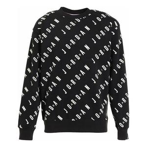 Толстовка Air Jordan SS23 Basketball Fleece Sweatshirt 'Black', черный