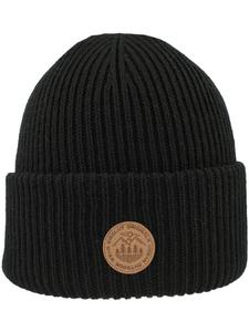 Eisglut Черная вязаная шапка