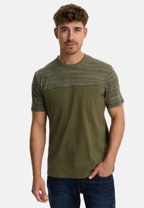 Футболка с принтом SPRINGS INDICODE JEANS, оливковый