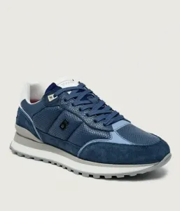 Кроссовки из кожи NEWPORT 4 C Bogner, темно-синий