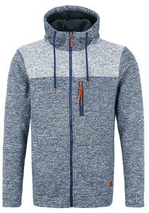 BLEND Флисовая куртка 'Pinheiro' в синем цвете