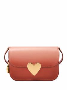 Женская кожаная сумка через плечо Fossil, красная, отделение для смартфона, ZB11118633