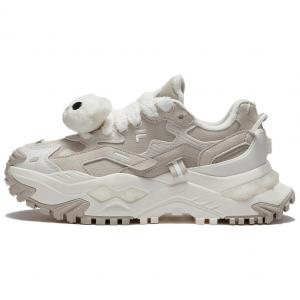 FILA FUSION Женские повседневные туфли BIANCO WE Pirate Bear Low Top, коричневые и белые