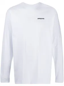 Футболка P-6 с длинными рукавами Patagonia, белый