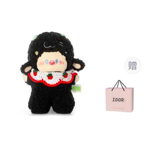 Успокаивающая овчина, милая кукла, мягкая и пушистая, Q мягкая текстура плюшевые куклы плюшевая кукла высота 25см IDOR, Dark Cloud Girl Standing Posture + Gift Bag