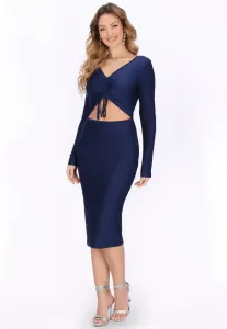 Трикотажное платье Faina, Dark Navy