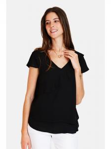 Блуза ASSUILI, черный